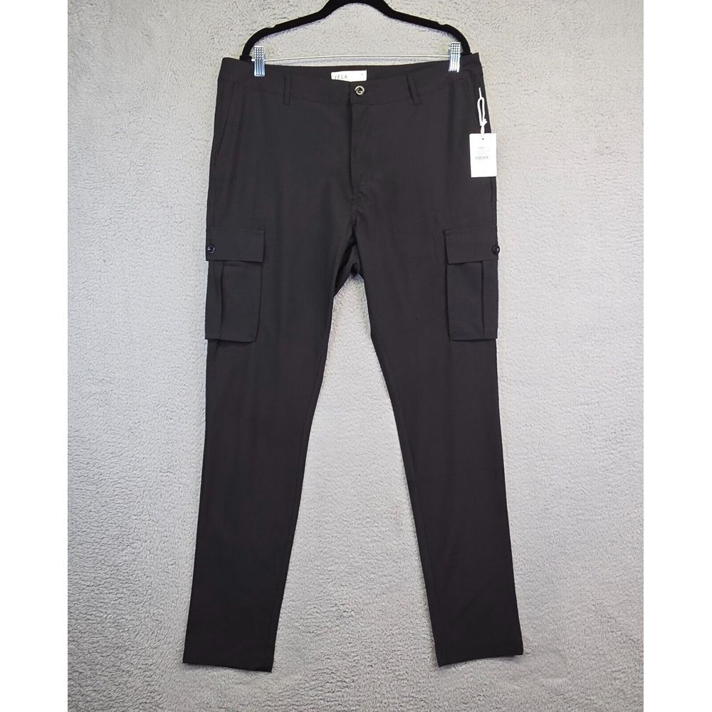 Five Four LA Pants Men 36 Harrison Skinny Slim Fit Cargo Pockets Preppy Academia